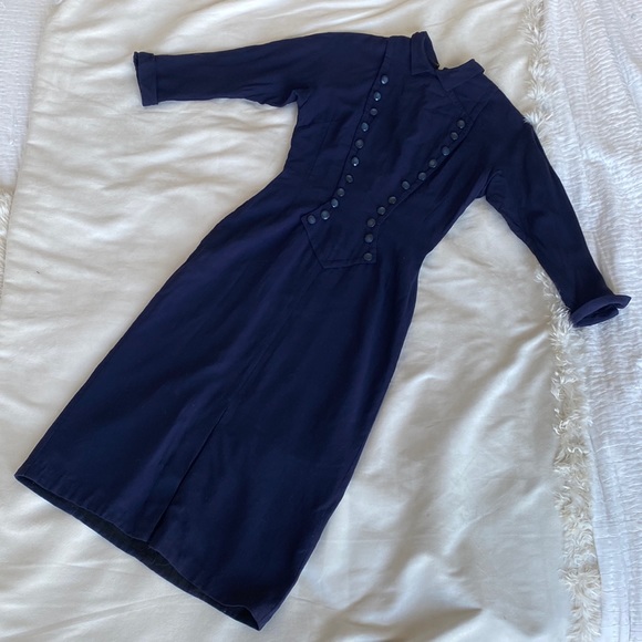 Suzy Perette 100% virgin wool dress - Christian Dior copy